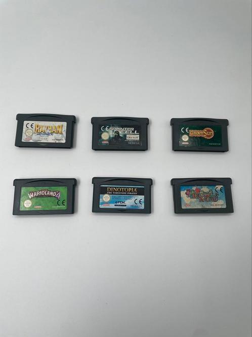 Lot van 6 Game Boy Advance (GBA) Nintendo Games, Consoles de jeu & Jeux vidéo, Jeux | Nintendo Game Boy, Comme neuf, Enlèvement ou Envoi