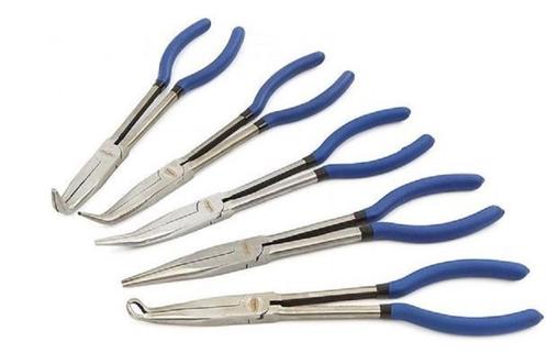 StahlKaiser Tangen Set 11" /27.5 cm - 5 Delig Langbek Model, Auto diversen, Autogereedschap, Nieuw, Ophalen of Verzenden