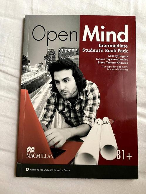 Open Mind Intermediate B1+ Student's Book Macmillan + bonus, Livres, Livres scolaires, Utilisé, Anglais, Secondaire, Enlèvement