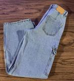 Only- blauwe jean broek met zij zakken - maat 26/32, Kleding | Dames, Spijkerbroeken en Jeans, Ophalen, Only, Blauw, Zo goed als nieuw