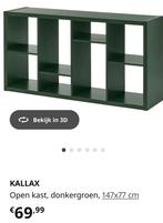 donkergroene Kallax, Nieuw in de doos 4 x, Ophalen, Nieuw