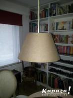 mooie grijze stoffen hanglamp, Maison & Meubles, Lampes | Suspensions, Enlèvement ou Envoi, Tissus