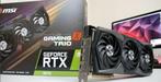 MSI Geforce RTX 3070 Gaming Trio X 8GB-Vram, Computers en Software, Videokaarten, Ophalen, PCI-Express 4, Zo goed als nieuw, Nvidia