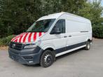 Volkswagen Crafter 180 PK L4H3 TWEE SCHUIFD DUBBELE wielen 3, Auto's, Gebruikt, Euro 6, 4 cilinders, Wit