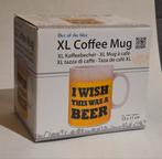 Grote Mok "I wish this was beer", Maison & Meubles, Enlèvement ou Envoi, Neuf, Tasse(s) et/ou soucoupe(s)