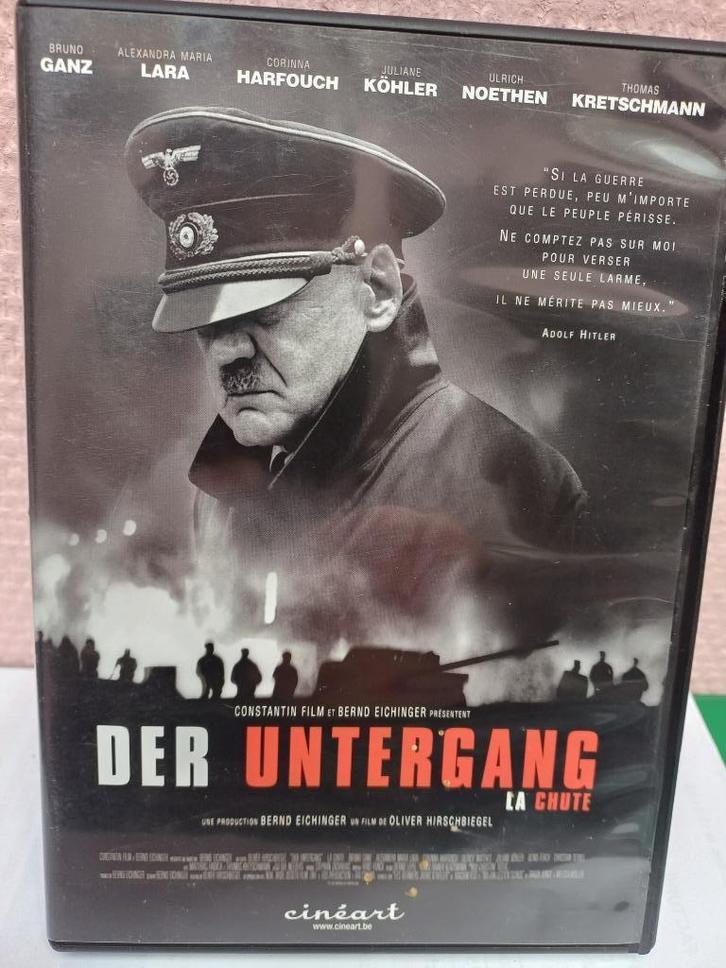 DVD Der Untergang De val van Hitler, Cd's en Dvd's, Dvd's | Actie, Zo goed als nieuw, Verzenden