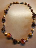Collier Perles de verre de Murano, Bijoux, Sacs & Beauté, Colliers, Utilisé, Enlèvement ou Envoi