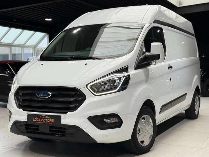 Ford Transit Custom 2.0 TDCi L2 H2 XL LONG Bluetooth AIRCO C, Auto's, Bestelwagens en Lichte vracht, Bedrijf, Te koop, ABS, Airbags