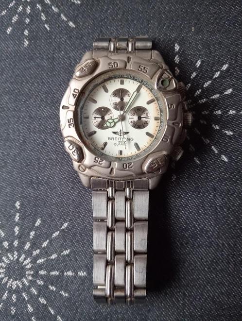 Herenhorloges, Handtassen en Accessoires, Horloges | Heren, Gebruikt, Polshorloge, Overige merken, Overige materialen, Staal, Ophalen