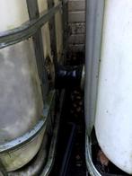twee IBC-watertanks van 1000 liter, Tuin en Terras, Regentonnen, Ophalen, Kunststof, Gebruikt, Met kraantje
