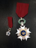 Belgische militaire medaille en miniatuur