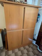 Tijdloze eetkamer in eik-natuur, onberispelijke staat, Huis en Inrichting, Ophalen, Zo goed als nieuw, Klassiek / strak, 4 tot 6 stoelen