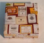 Vintage manchetknopen wijnfles 1990s, Ophalen of Verzenden, Nieuw, Overige materialen