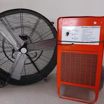 Bouwdroger & ventilator, Doe-het-zelf en Bouw, Ophalen, Gebruikt