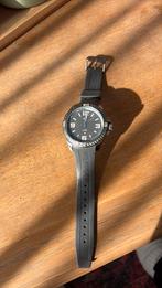 mannen horloge, Handtassen en Accessoires, Horloges | Dames, Staal, Polshorloge, Overige materialen, Zo goed als nieuw