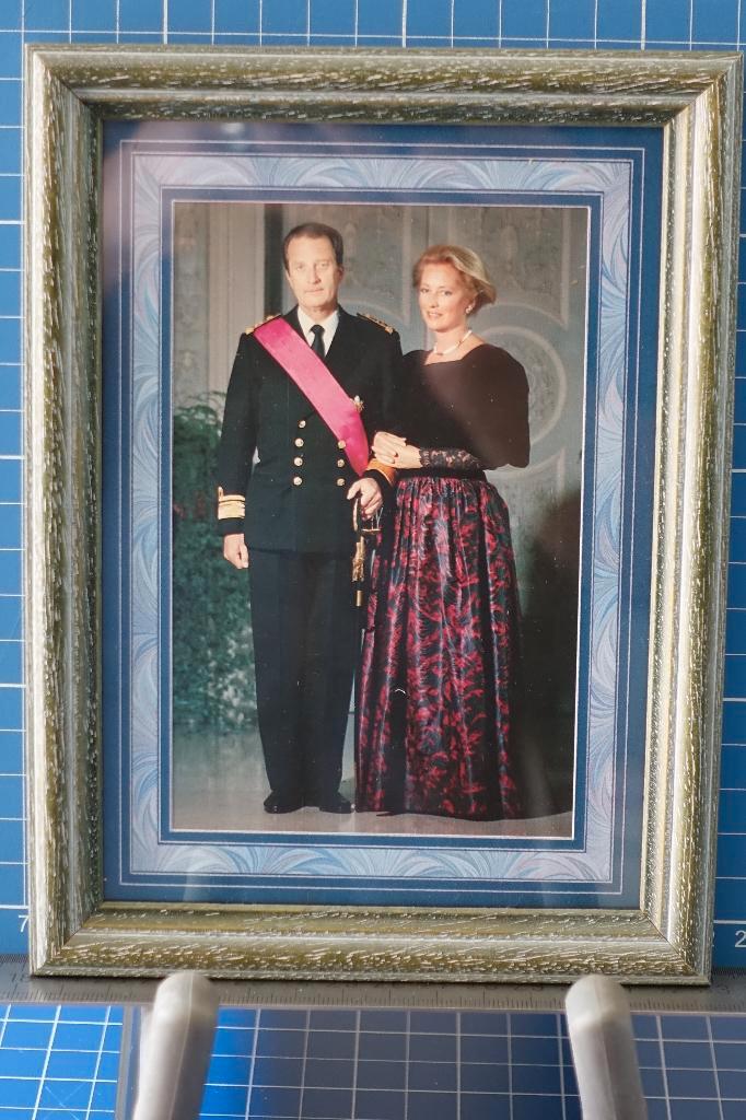 RYL #19 - FOTO PRINS ALBERT EN PRINSES PAOLA, Collections, Maisons royales & Noblesse, Comme neuf, Carte, Photo ou Gravure, Enlèvement ou Envoi