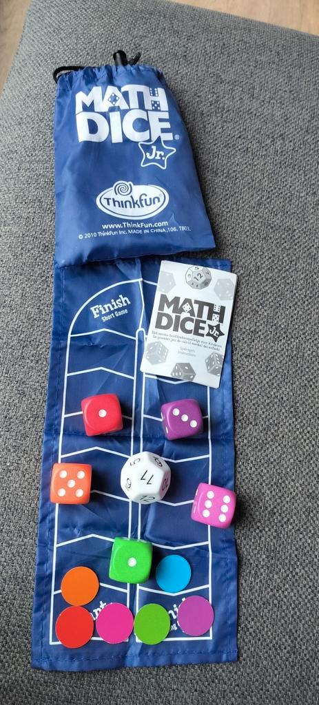 Hoofdrekenspel voor kinderen, MATH DICE JR., Hobby en Vrije tijd, Denksport en Puzzels, Nieuw, Overige typen, Ophalen