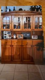 Meuble avec vitrine en Pin de belles qualités., Maison & Meubles, Enlèvement, Pin