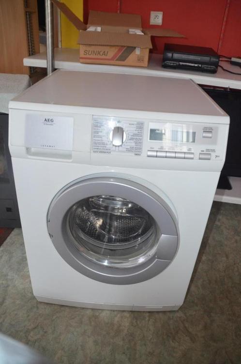 Wasmachine AEG, Electroménager, Lave-linge, Comme neuf, Chargeur frontal, 6 à 8 kg, 1600 tours ou plus, Classe énergétique A ou plus économe