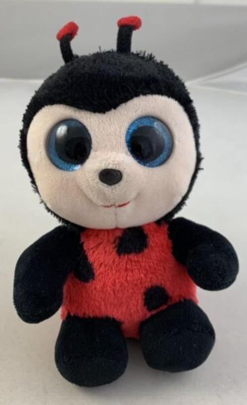 Ty TySilk Izzy Ladybug Beanie Boo lieveheersbeestje knuffel, Kinderen en Baby's, Speelgoed | Knuffels en Pluche, Gebruikt, Verzenden