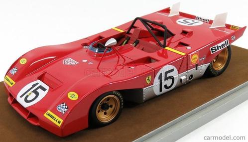 Ferrari 312 PB #15 TECNOMODEL 1:18, Hobby en Vrije tijd, Modelauto's | 1:18, Zo goed als nieuw, Auto, Overige merken, Ophalen of Verzenden