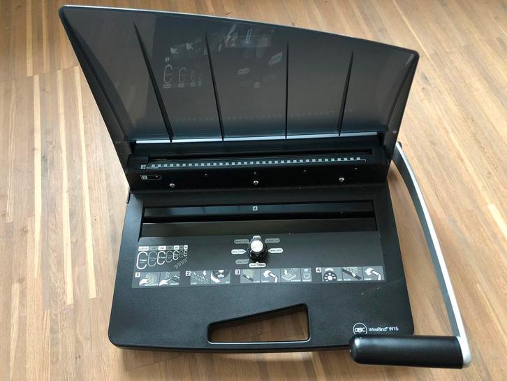 inbindmachine wirebind W15, Diversen, Bureau-accessoires, Zo goed als nieuw, Ophalen