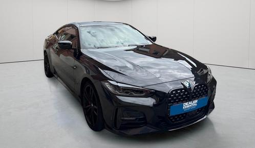 2021 BMW 420i Pack M, Auto's, BMW, Particulier, 4 Reeks Gran Coupé, Benzine, Euro 6, Coupé, 3 deurs, Automaat, Zwart, Zwart, Onderhoudsboekje