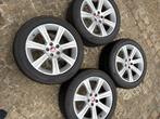 Velgen jaguar xf 18” met winterbanden, Auto-onderdelen, Banden en Velgen, Ophalen, 18 inch, Velg(en), Winterbanden