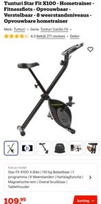 Tunturi opvouwbare hometrainer, Sport en Fitness, Ophalen, Hometrainer