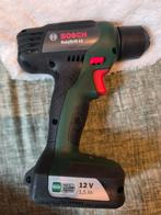 Bosch EasyDrill 12 avec sac assorti + set de 8 forets, Bricolage & Construction, Enlèvement ou Envoi