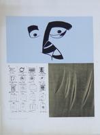 PAUL DE VREE / LUCIO FONTANA / KLEURZEEFDRUK / 75x56cm / SIG, Antiek en Kunst, Ophalen of Verzenden