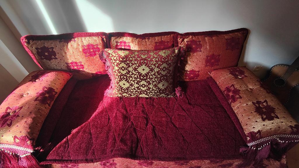 Draps et coussins marocains (sièges), Maison & Meubles, Accessoires pour la Maison | Autre, Comme neuf, Enlèvement