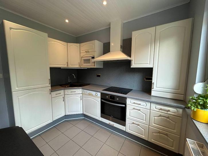 Cuisine équipée, Maison & Meubles, Cuisine | Cuisines complètes, Utilisé, Cuisine à mur double, Blanc, Autres matériaux, Enlèvement