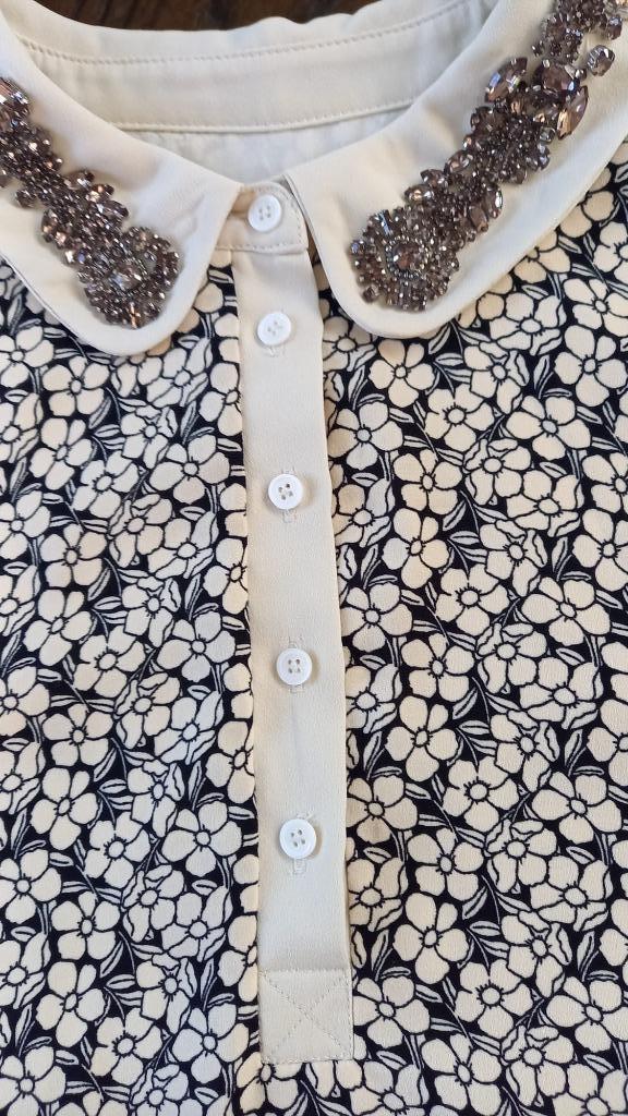 Supermooie jurk Essentiel Antwerp maat 38, Kleding | Dames, Jurken, Zo goed als nieuw, Maat 38/40 (M), Zwart, Ophalen of Verzenden