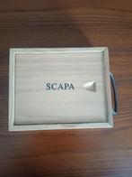 Nieuwe zwarte lederen portefeuille voor heren Scapa, Ophalen, Nieuw, Leder