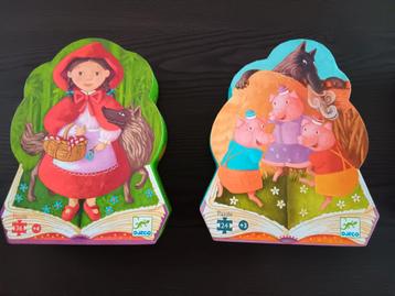 Puzzles djeco 3+, 4+ beschikbaar voor biedingen
