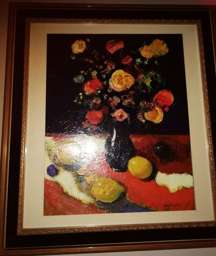 Schilderij olieverf, Staf Beerten., Antiek en Kunst, Kunst | Schilderijen | Modern, Ophalen