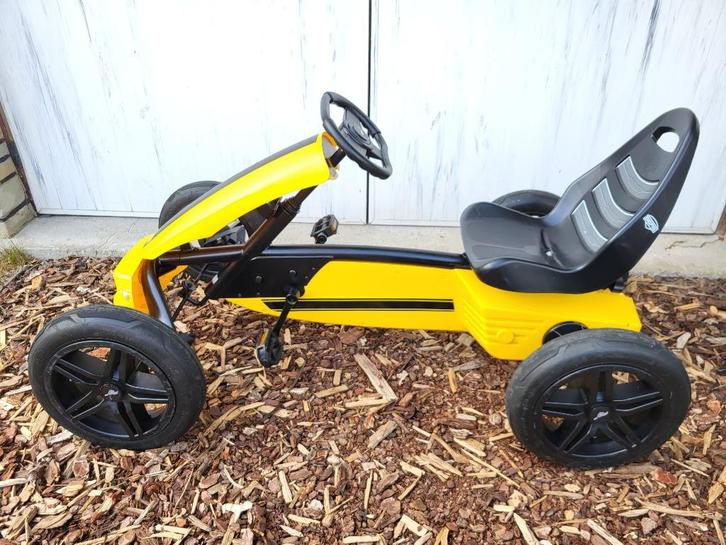 Stoere Mustang go cart, Kinderen en Baby's, Speelgoed | Buiten | Skelters, Gebruikt, Berg, Ophalen