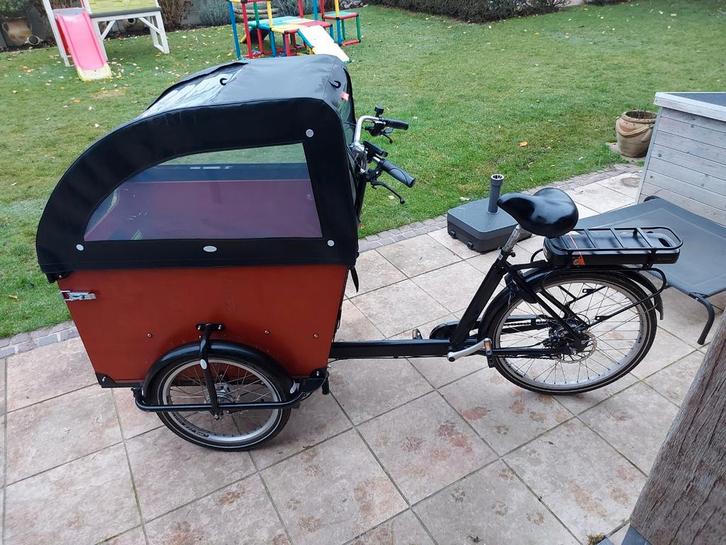 Babboe Dog-E - elektrische bakfiets, Fietsen en Brommers, Fietsen | Bakfietsen, Gebruikt, Ophalen