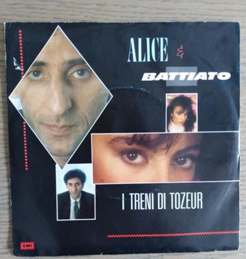 ALICE/BATTIATO: "I treni di Tozeur" (+ Italiaans Singleset) beschikbaar voor biedingen