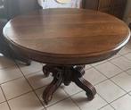 Mooie antieke eiken ronde tafel, volledig massief eik, Ophalen