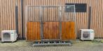 14 voorwanden | Draaideur | Hout | Gebruikt, Dieren en Toebehoren, Weidegang, 4 paarden of pony's of meer