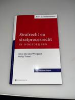Strafrecht en strafprocesrecht in hoofdlijnen - boek 2, Boeken, Ophalen of Verzenden, Zo goed als nieuw, Gompel&Svacina