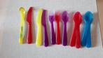Couverts en plastique pour enfants 11 pièces, Enlèvement ou Envoi, Comme neuf, Autres types