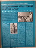 tijdschriftartikels Golden Earring (uit Joepie), Verzamelen, Ophalen of Verzenden