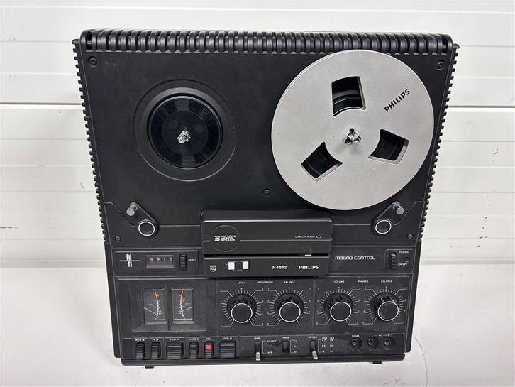A7147. Philips N4512 bandrecorder, tapedeck, Audio, Tv en Foto, Bandrecorder, Bandrecorder, Ophalen of Verzenden
