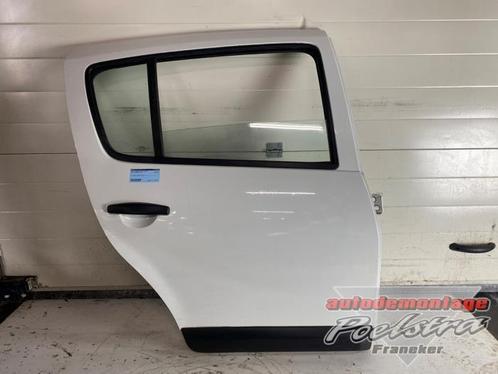 Portier 4Deurs rechts-achter van een Dacia Sandero (OV369), Auto-onderdelen, Carrosserie, Deur, Dacia, Gebruikt, 3 maanden garantie