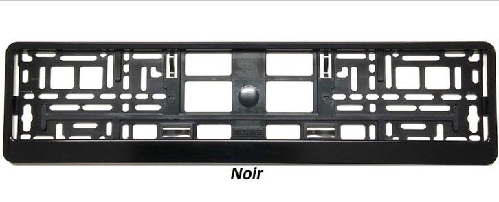 support-plaque immatriculation noir, Autos : Divers, Supports de plaque d'immatriculation, Neuf, Enlèvement ou Envoi