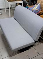 Zetelbed, 2 personen, grijs, zeer goede staat, met extra's, Huis en Inrichting, Slaapkamer | Slaapbanken, Ophalen, Gebruikt, Tweepersoons