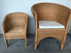 Rieten zetels, Huis en Inrichting, Fauteuils, Ophalen